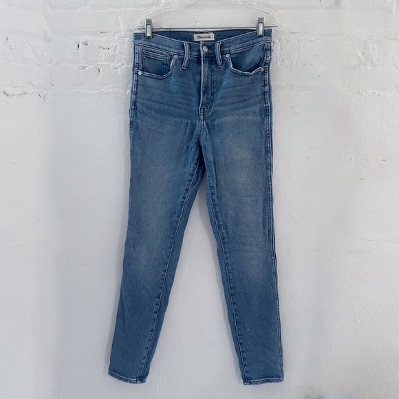 Madewell Pants - Madewell 10" High Rise Skinny Light Wash Jeans - Size 28